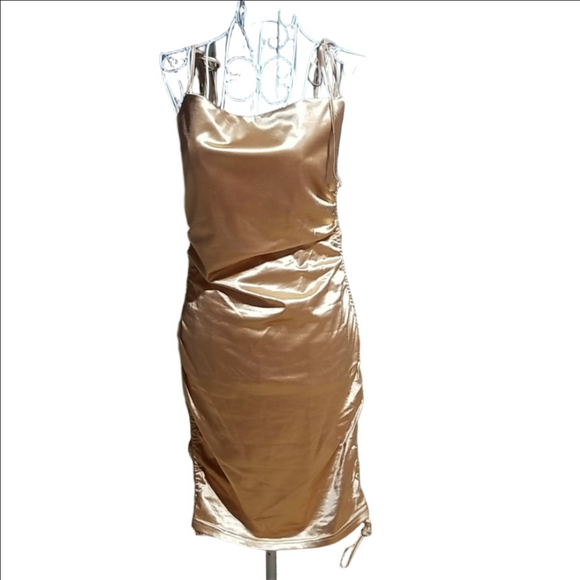 Zaful | Dresses | Gold Zaful Dress Size Small Nwt | Poshmark Zaful | Dresses | Gold Zaful Dress Size Small Nwt | Poshmark